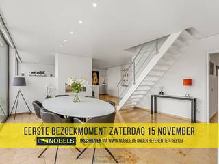 1ste bezoekdag zaterdag 15 november! Inschrijven kan via www.nobels.be onder referentienummer 4183103.INSTAPKLARE VILLA met PRACHTIG AANGELEGDE TUIN...
