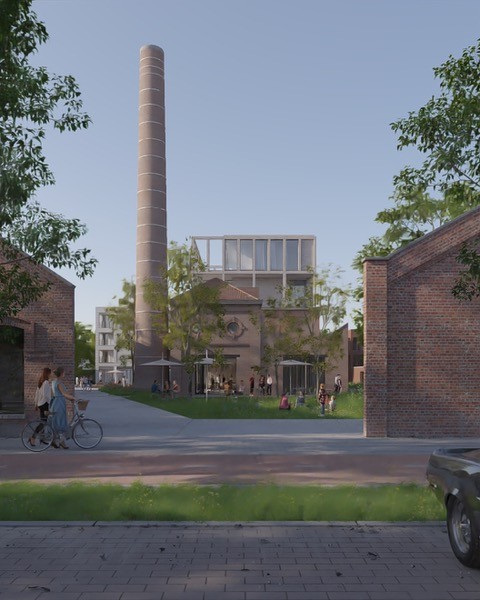 Kantoorruimte/handelspand 164m² in Waterbakgebouw te Oudenaarde. - foto 2