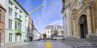 Een schilderachtige locatie - je waant je in Umbrië of Toscane - aan het Sint-Maartensplein, een rechthoekige plaats met enkele grote...