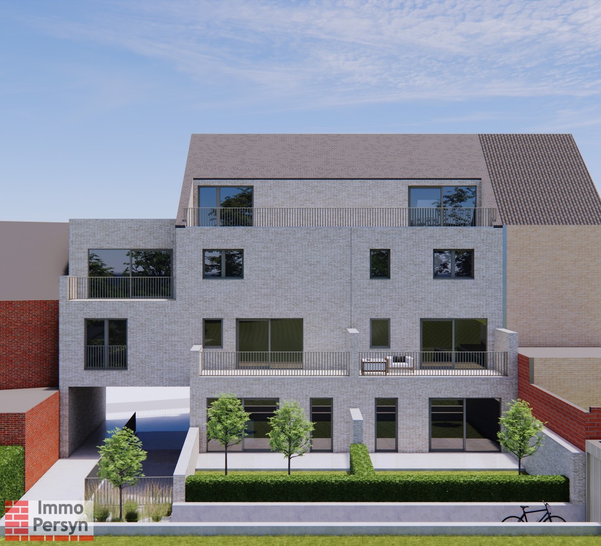 Projectgrond te koop in centrum Scherpenheuvel – 1887 m² met vergunde plannen voor 8 appartementen - foto 3