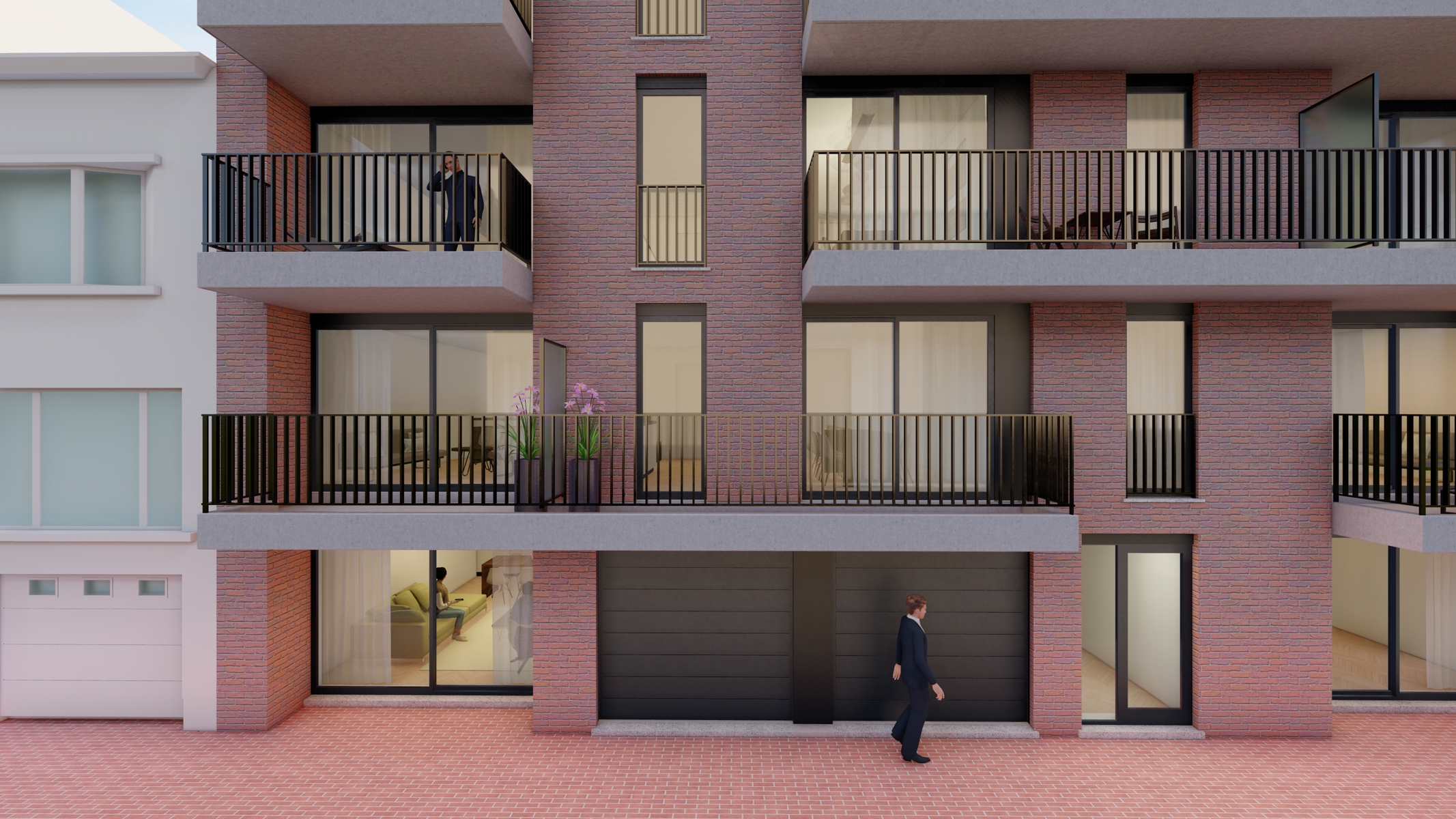 centraal gelegen 2 slaapkamer appartement (1.1) - foto 2