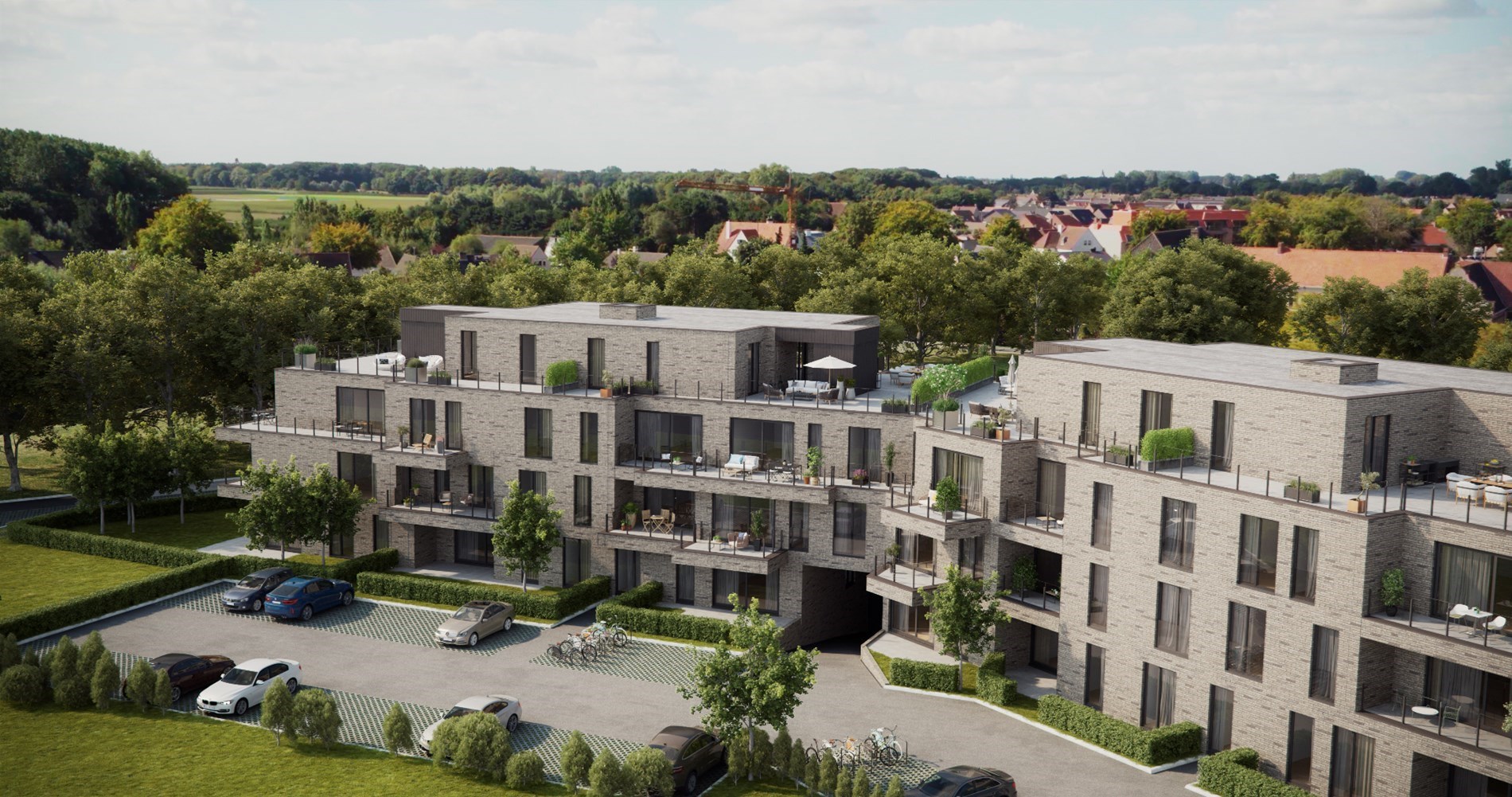 Bijna Energie Neutraal instapklaar 1-slaapkamer appartement met terras - foto 1