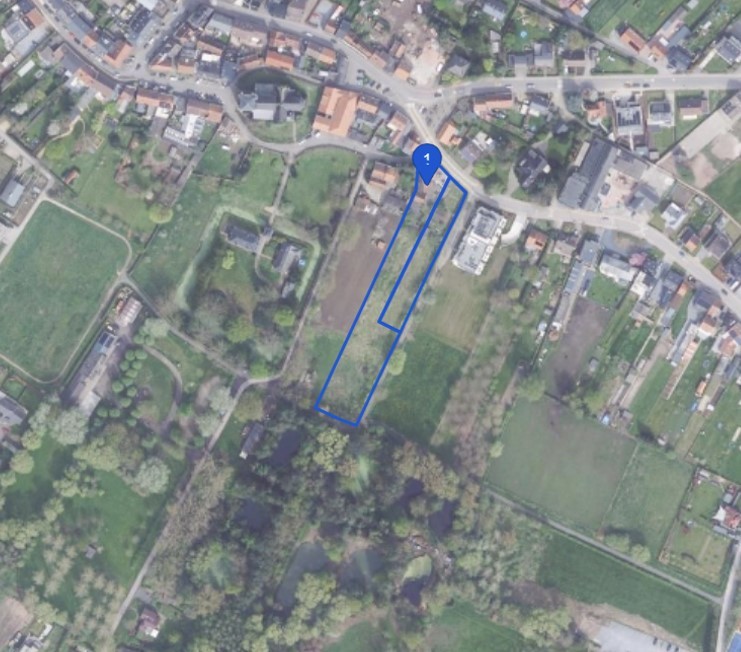 PROJECTGROND voor de bouw van een vrijstaand appartementsgebouw, gelegen in dorpshart Wezemaal. - foto 2