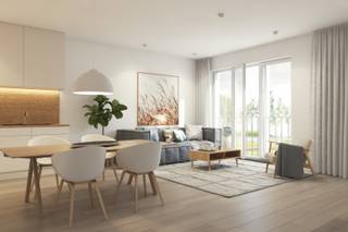Bloei is een duurzaam doch betaalbaar nieuwbouwproject ingeplant in een groene omgeving tussen het Vossenbos en een nieuw park, ideaal voor jonge starters en vastgoedinvesteerders. Met huurprijzen variërend vanaf 800 euro per maand leveren deze nieuwbouwappartementen een bijzonder aantrekkelijk bruto huurrendement op tot wel 3%.<br />De appartementen worden gekenmerkt door hun sterke ligging dichtbij de R4 en E40, op 7 minuten fietsen van het station Gent-Sint-Pieters en op 5 minuten wandelen van de tramhalte lijn 1. Bovendien is er voor ieder appartement een ondergrondse parkeerplaats voorzien, vlot bereikbaar via de lift, met voldoende vermogen om voor iedere wagen elektrisch op te laden.<br /><br />Dit appartement op de eerste verdieping heeft een bewoonbare oppervlakte van 85 m² met een zuidwest gericht terras van 15 m². <br />Via de ruime inkomhal heeft u toegang tot een lichtrijke leefruimte met een open keuken, een eetplaats, een praktische berging en een ruime slaapkamer. Verder vindt u er een afzonderlijk toilet, een badkamer uitgerust met een ligbad, een tweede toilet en een lavabo. Ondergronds is er een private parkeerplaats voorzien met een handige berging voor extra comfort.<br /><br />De gebouwen omvatten een mix van zowel 1, 2 als 3 slaapkamers en werden getekend door ervaren architectenbureaus waarbij sterk werd ingezet op een doordachte indeling, een maximale lichtinval en ruime zonneterrassen. Bovendien is er voor ieder appartement een ondergrondse parkeerplaats voorzien, vlot bereikbaar via de lift, met voldoende vermogen om voor iedere wagen een elektrisch laadpunt te voorzien. <br /><br />Bewoners van Bloei kunnen genieten van een hoog-efficiënte warmtepomp in combinatie met fotovoltaïsche panelen, akoestische en thermische isolatie, resulterend in een E-peil lager dan E30, wat tal van voordelen biedt voor zowel uw maandelijkse energiefactuur als uw persoonlijk comfort. Vloerverwarming is er de standaard voor een optimaal ruimtegebruik. De afwerking van uw appartement kan op maat gekozen worden bij een selectie van vakbekwame leveranciers voor de keuken, sanitaire toestellen en vloerbekleding. <br /><br />Benieuwd naar het nieuwbouwproject Bloei? Wij ontvangen je graag voor een persoonlijke en vrijblijvende kennismaking.