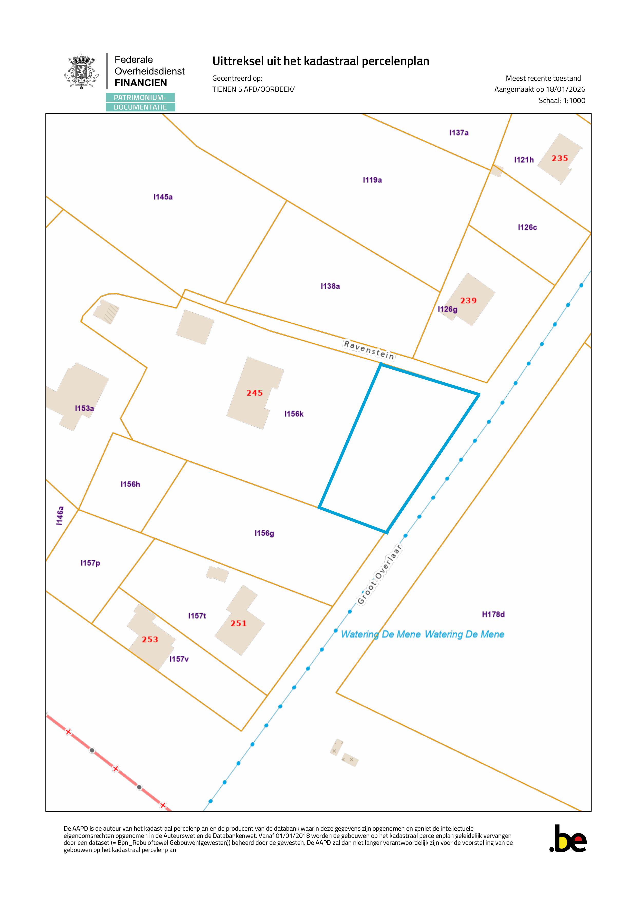 Prachtige bouwgrond te koop in Tienen – 1.544 m² - foto 2