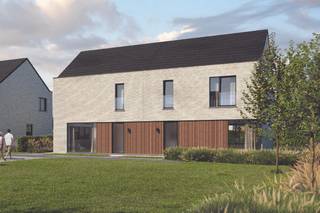 Ruime en energiezuinige nieuwbouwwoning op een zuidelijk georiënteerd perceel van 259m2. Op het gelijkvloers is een inkom met gastentoilet, een wasplaats/berging, en een open leefruimte. Op de eerste verdieping bevinden zich 3 slaapkamers en een badkamer met bad + inloopdouche + toilet. De zolder is toegankelijk met een vaste trap waardoor hier ook nog een vierde slaapkamer kan gemaakt worden. De vermelde prijs is inclusief ALL-IN afwerking. De interieurafwerking is 100% op maat! De keuken, vloeren, badkamer,.... het kan allemaal vrij gekozen worden. Standaard is de woning sowieso voorzien van alle moderne technieken zoals een warmtepomp en vloerverwarming op het gelijkvloers +1e verdieping. De woning wordt gebouwd in een nieuwe residentiële verkaveling met 11 woningen en 2 meergezinswoningen. Het residentiële project vormt een architecturaal geheel met optimaal ingedeelde wooneenheden en verschillende groen- en speelzones. Kom jij hier binnenkort thuis? Contacteer onze bouwadviseur Ewout voor meer informatie: 0497 588 888 - contact@huysmanbouw.be - VERKOOPPRIJS: € 434.665 excl.BTW, excl.registratie en andere belastingen - € 511.518 incl.21% BTW, excl.registratie en andere belastingen