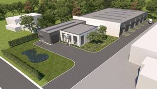 INSTAPKLARE KMO-UNIT VAN 400M² GELEGEN OP HET INDUSTRIETERREIN EUROPARK TE LANAKEN.KENMERKEN- Oppervlakte gelijkvloers: 430,00m².- Gepolierde...