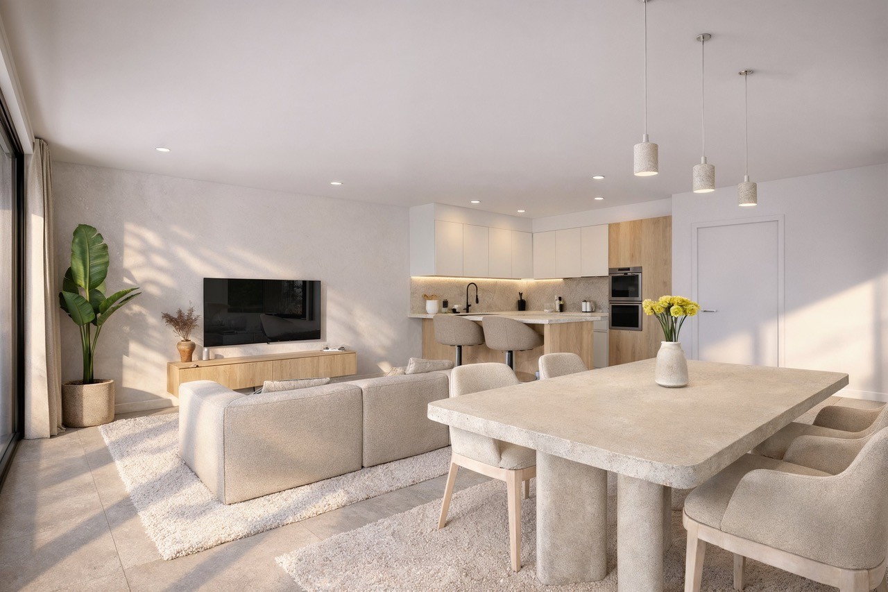 Nieuwbouwwoning te Erembodegem, modern wonen in alle rust - foto 2