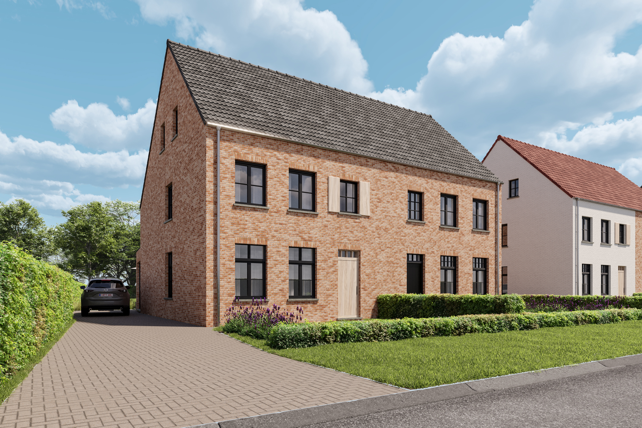 Nieuwbouwwoning met 3 (mog. 4) slpks en E peil 20 op rustige locatie - foto 4