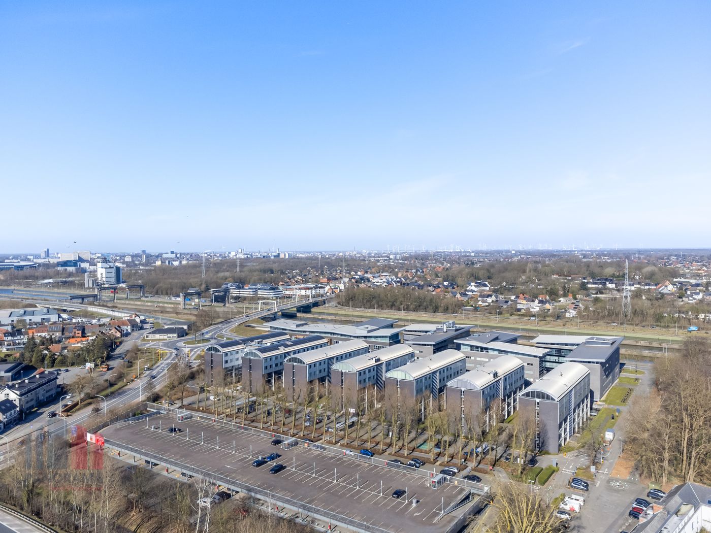 1.577 m² goed bereikbare instapklare kantoren nabij de R4 Merelbeke - foto 4