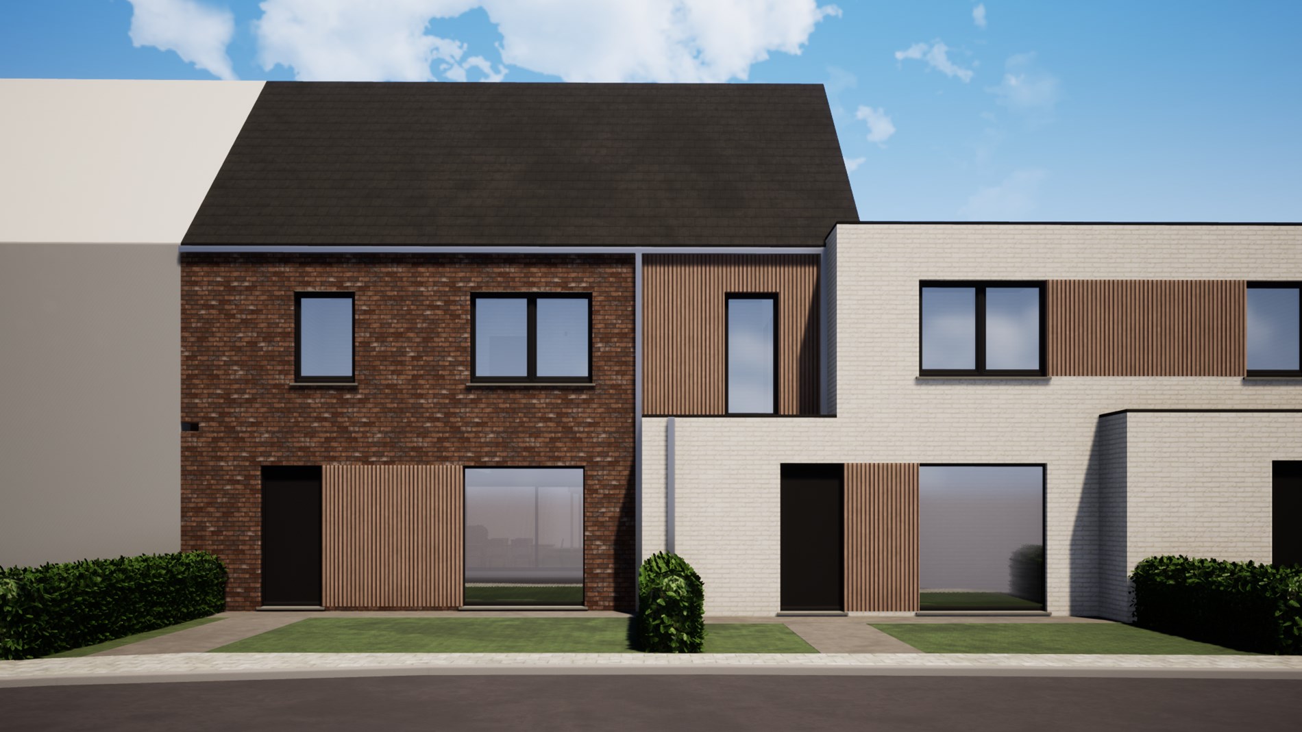 Ruime nieuwbouwwoning met uitweg op centrale ligging te Eernegem - foto 4