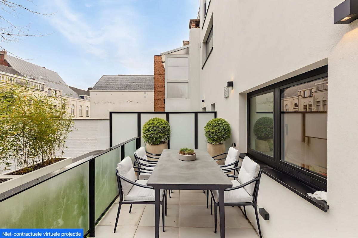 Het duplex appartement met 3 slaapkamers te koop Koekelberg - foto 4