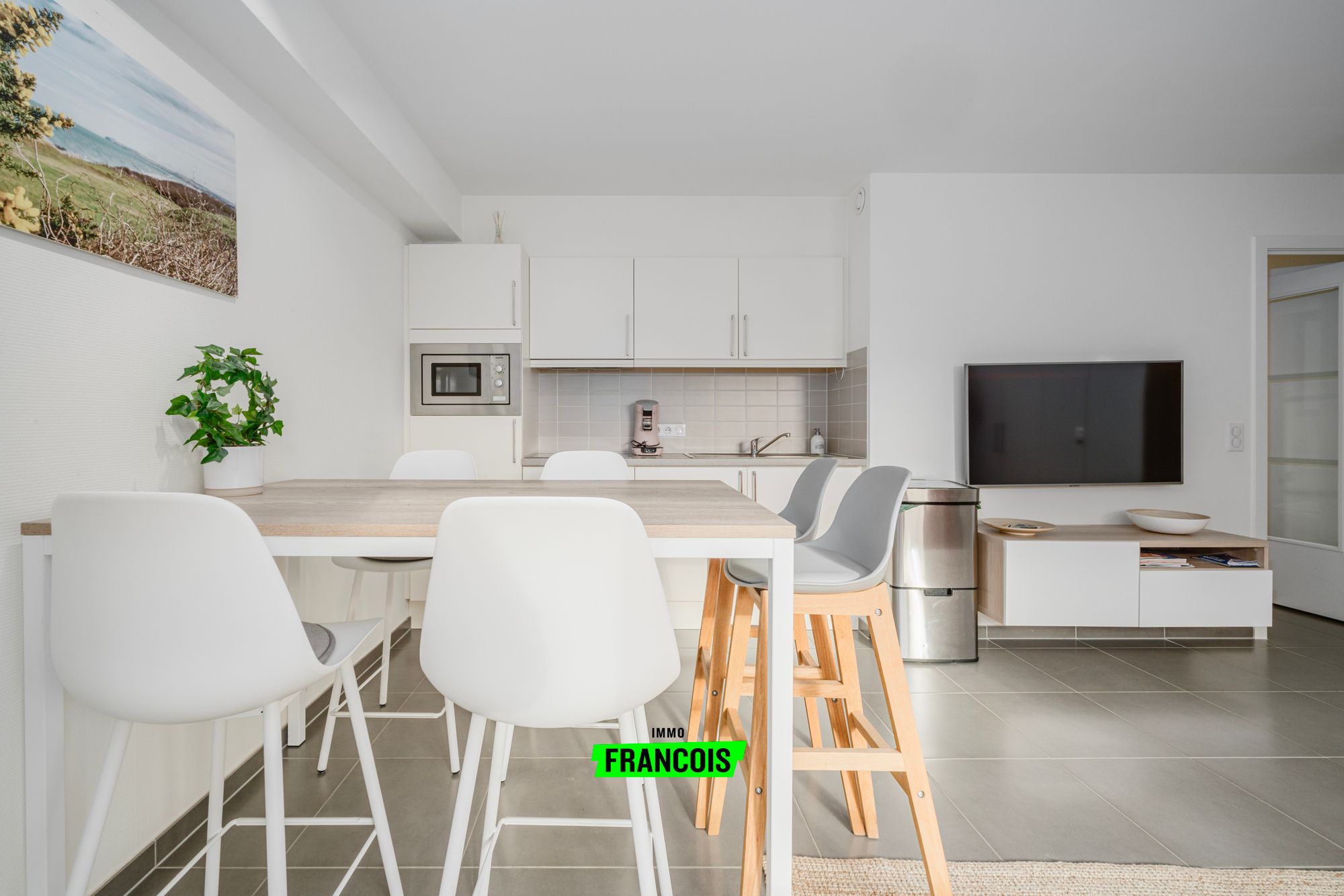 Charmante studio met terras en slaapgelegenheid voor 4, op toplocatie te Mariakerke (Oostende) - foto 4