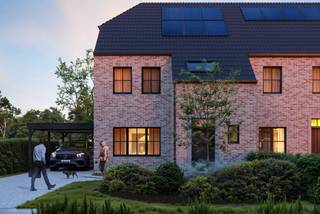 LIGGING:<br />Deze nieuw te bouwen woningen bevinden zich in een kleinschalig nieuwbouwproject gelegen op de hoek van de Laarnesteenweg en de Parklaan in Wetteren.<br />Op deze locatie is er een divers aanbod aan winkels, restaurants, openbaar vervoer en diverse vrijetijdsbestedingen. Bovendien zijn de woningen uitstekend bereikbaar via verschillende belangrijke uitvalswegen.<br /><br />INDELING:<br />Deze 3 nieuw te bouwen woningen genieten allen een mooie grondoppervlakte. Er zijn 2 halfopen bebouwingen en 1 gesloten bebouwing. Allen genieten ze op de gelijkvloerse verdieping: inkomhal met gastentoilet, praktische berging/wasplaats, lichtrijke leefruimte met open keuken. 2 van de 3 woningen genieten een inpandige garage.<br />Op de eerste verdieping bevinden zich de nachthal, 4 slaapkamers, een badkamer met bad, douche en een afzonderlijk toilet.<br />Het pand wordt opgetrokken in duurzame en kwaliteitsvolle materialen en zal bovendien een bijna energieneutraal karakter hebben.<br /><br />Afwerking voorzien volgens het lastenboek.<br /><br />Prijs exclusief kosten (registratie, notaris, BTW,...).<br />De gebruikte renders/tekeningen zijn indicatief en hebben geen bindend karakter.<br />De genoemde oppervlaktes zijn bij benadering.<br /><br />Voor info of afspraak contacteer Fanny 0472 01 51 51