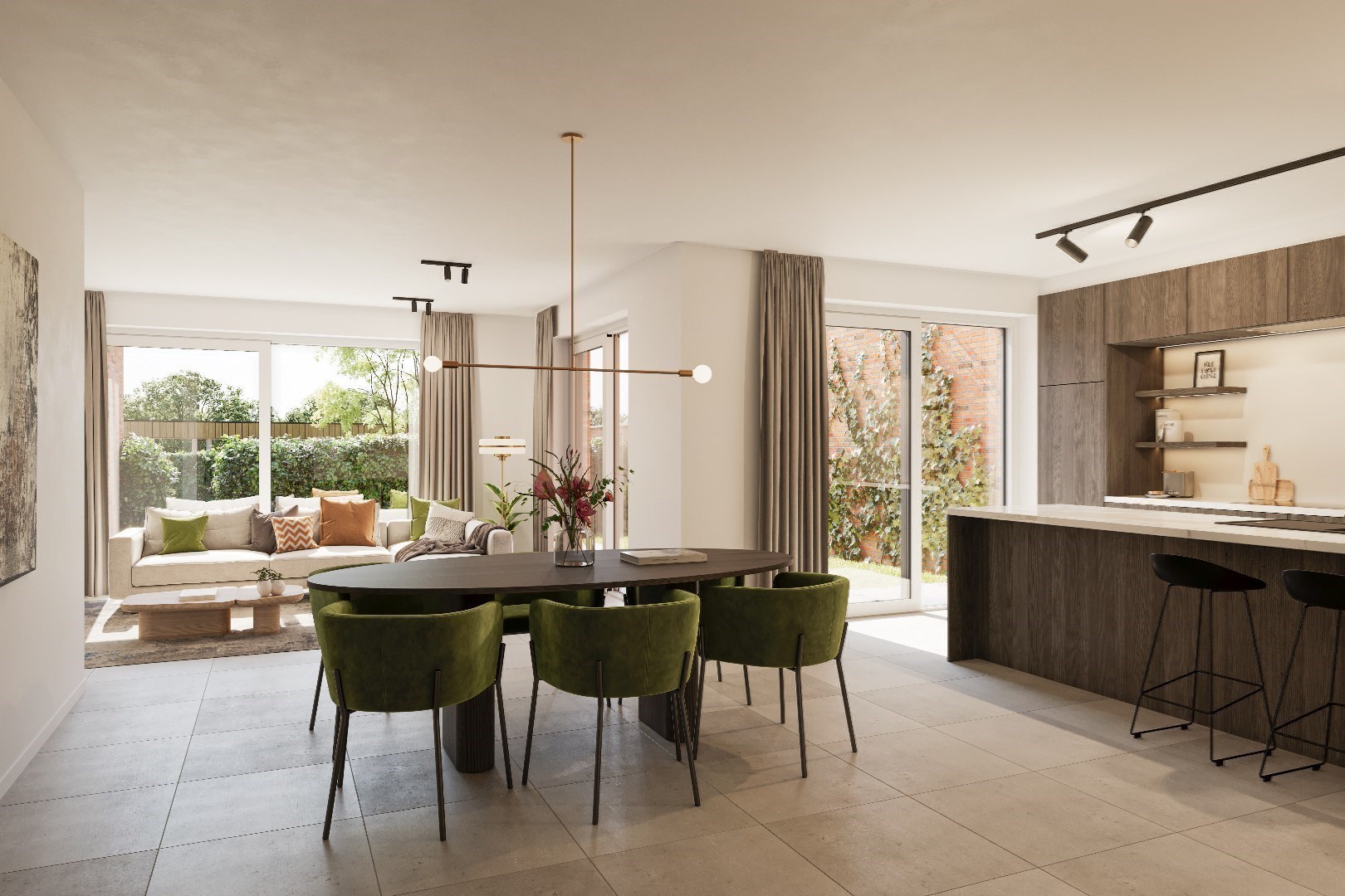 Nieuw 2-slpk Penthouse te koop in Centrum van Bissegem - foto 4