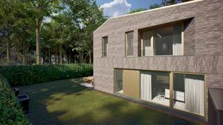 Woonerf Caerts Park is een uniek concept in Brasschaat waarbij 7 nieuwbouwwoningen worden ingepland in een parkomgeving, gelegen op de Lage Kaart ter hoogte van nummer 456, schuin over ons kantoor. De woningen beschikken over hun eigen privatieve tuinen in een parkomgeving. Het betreft 6 halfopen bebouwingen en 1 gesloten bebouwing. Vooraan het project bevindt zich de zone van autostaanplaatsen in de vorm van carports. De woningen hebben een strak en stijlvol uitzicht met een woonoppervlakte van ca 170 m², bestaande uit 3 slaapkamers en 2 badkamers. Het zijn zeer energiezuinige woningen waarbij de koper begeleid wordt in de keuzes van afwerking. Prijzen vanaf 650.000 euro (excl. BTW, registratierechten en notariskosten). Voor meer info: www.ressimmo.be - 03/650.04.50 - info@ressimmo.be