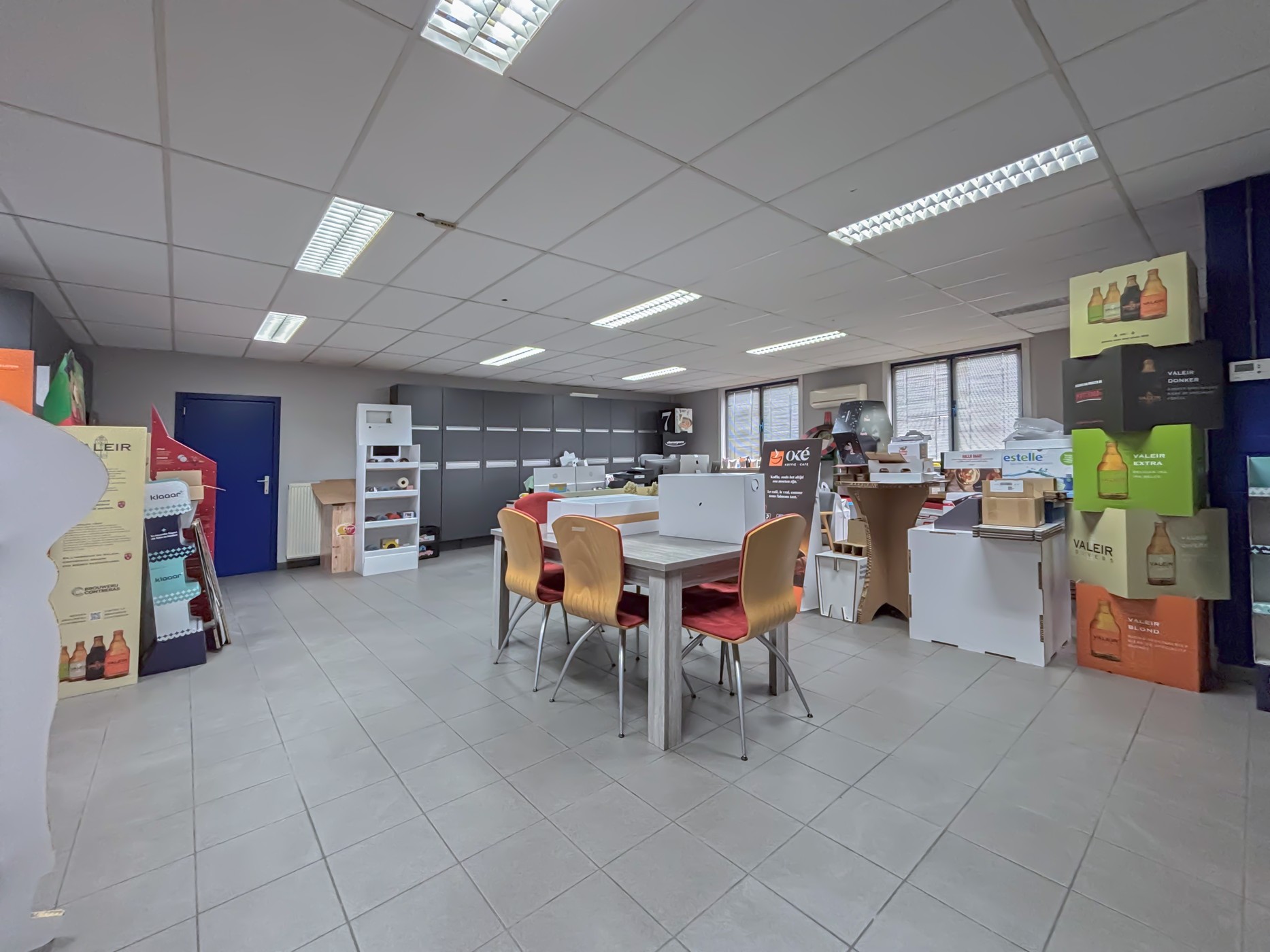 Bedrijfsgebouw met kantoor (244 m²), magazijn (580m²) en mezzanine (244m²) te Geraardsbergen. - foto 5