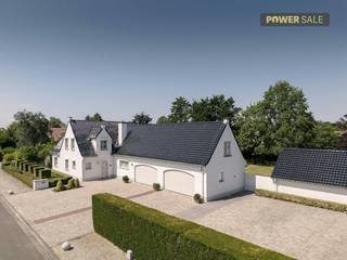 Ontdek deze ruime alleenstaande villa, rustig gelegen in de Jachthoornstraat 34 te Rumbeke, op een uitzonderlijk perceel van maar liefst 2.519 m². De eigendom geniet van een groene en residentiële ligging nabij het Sterrebos en biedt een unieke combinatie van ruimte, privacy en wooncomfort.De woning beschikt over een praktische indeling met een ruime inkomhal, gastentoilet, een gezellige leefruimte met open haard, een volledig geïnstalleerde keuken met aansluitende bijkeuken en een lichtrijke veranda die uitkijkt op de prachtige tuin.Daarnaast zijn er tal van praktische ruimtes aanwezig, waaronder een dubbele garage, een ruime oprit met voldoende parkeergelegenheid, een buitenberging en een wijnkelder.Op de verdieping bevinden zich drie volwaardige slaapkamers, waaronder een ruime master bedroom. De badkamer is uitgerust met een ligbad, douche, dubbele wastafel en toilet. Verder is er een afzonderlijk toilet en een extra ruimte die perfect kan dienen als bureau of dressing. Tot slot is er een zolderruimte bereikbaar via een vaste trap.De woning beschikt over een conforme elektrische installatie, gunstig EPC label en is voorzien van een alarmsysteem voor extra veiligheid.Een bijkomende troef is de perceeloppervlakte van 2.519 m², bestaande uit twee afzonderlijke percelen, wat eventueel mogelijkheden biedt voor de toekomst.Bent u op zoek naar een ruime villa op een toplocatie in het groen, waar comfort, ruimte en tal van mogelijkheden samenkomen? Aarzel dan niet om contact op te nemen met Maarten via 0491 27 22 10 of Carl via 0473 95 18 21 voor meer informatie of een bezoek ter plaatse.Bestuursmaatregelen in het maatregelenregister: nee