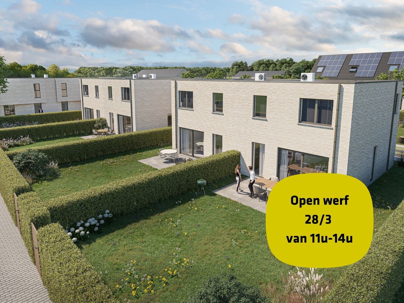 Nieuwbouwwoning met 3 slpks - photo 1
