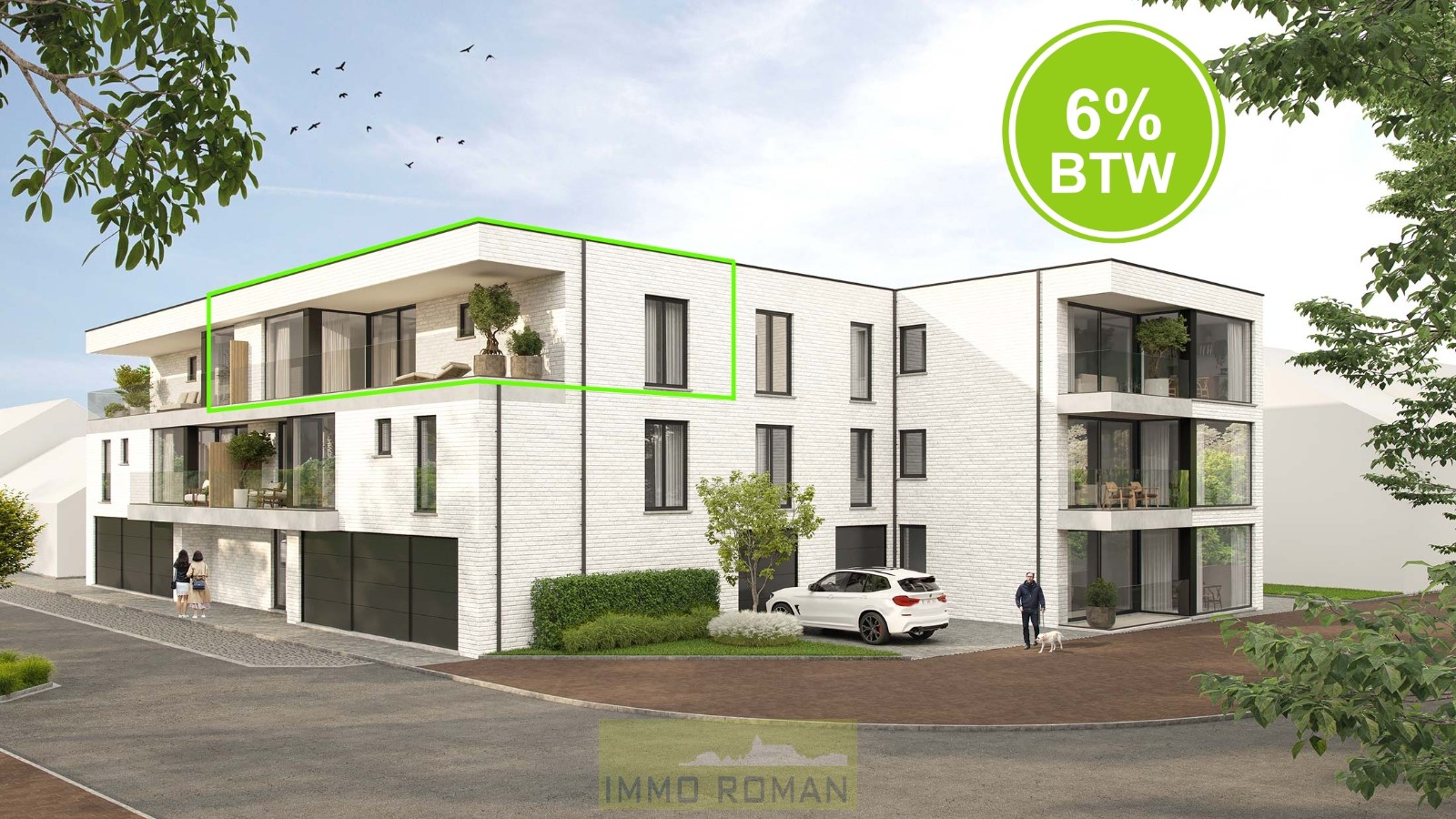 Nieuwbouwappartement te Residentie Flandrien - foto 1