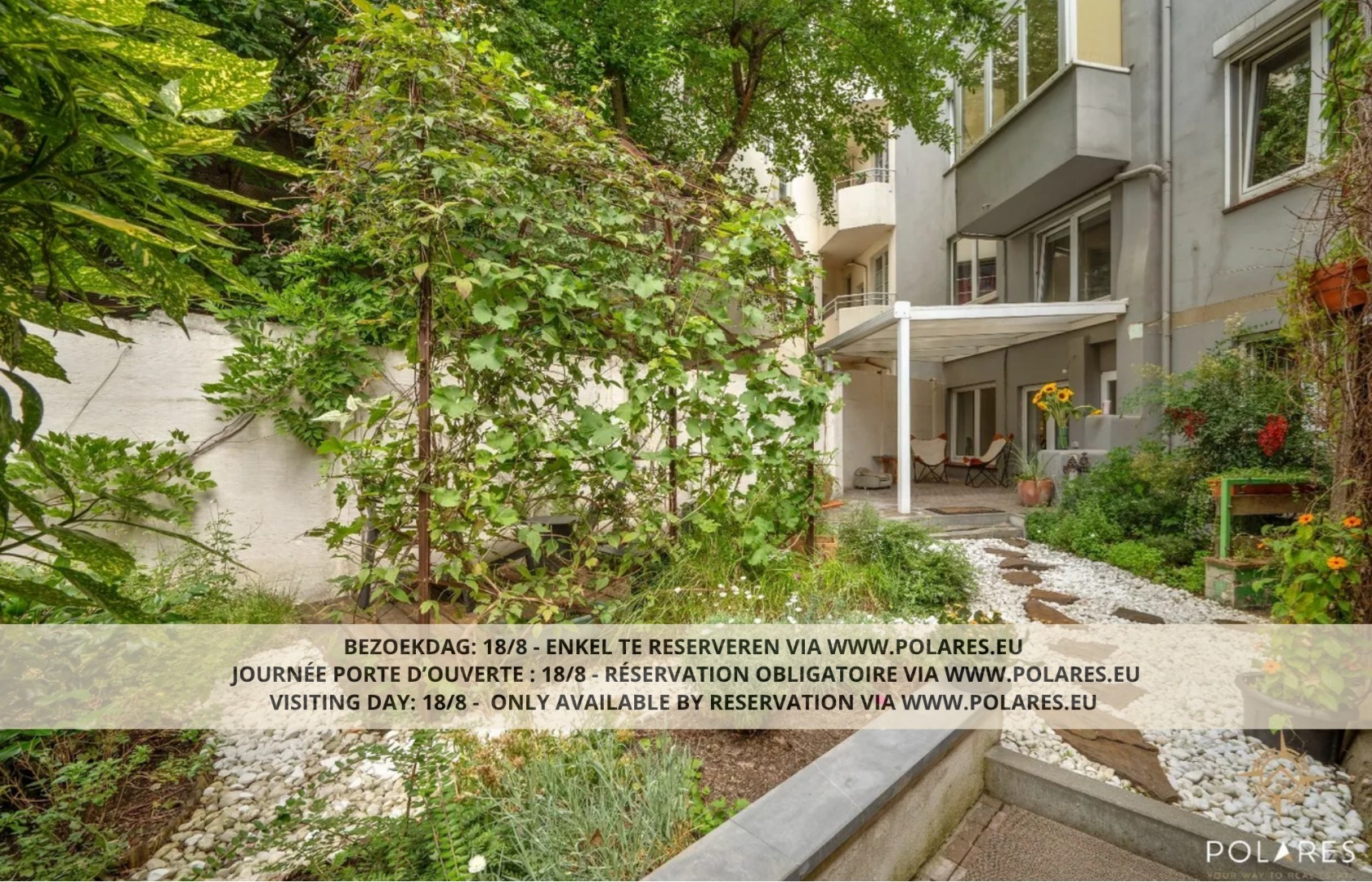 Gelijkvloers appartement met tuin, garage én bijgebouw! - foto 1