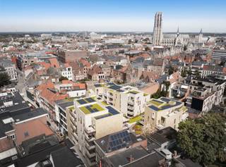 <p>Wonen in het hart van Mechelen, met alles binnen handbereik? Maak kennis met Maalderijhof, een uniek nieuwbouwproject op een topligging, met winkels, horeca, openbaar vervoer en de stadskern op wandelafstand.<br /><br />Het project omvat 32 kwalitatieve appartementen met 1, 2 of 3 slaapkamers, verdeeld over drie gebouwen rondom een rustig en autoluw binnenplein – een zeldzaam en waardevol gegeven in het centrum. Elk appartement beschikt over een zonnig terras of tuin, en is ontworpen met veel aandacht voor ruimtegevoel en natuurlijke lichtinval.<br />Duurzaamheid staat centraal: de appartementen zijn bijna-energieneutraal (BEN) en voorzien van een warmtepomp, ventilatiesysteem D en zonnepanelen. Dat betekent niet alleen comfort, maar ook een aanzienlijk lagere energiefactuur.<br /><br />Er is een ondergrondse parkeergarage aanwezig, evenals voldoende fietsenstallingen en privatieve bergingen. Afwerking gebeurt volledig op maat van de koper – zo creëer je jouw ideale woonst in het hart van de stad.<br /><br />Onder bepaalde voorwaarden is jouw aankoop mogelijk aan het verlaagde btw-tarief van 6%.<br /><br />Ben je ook benieuwd naar dit prachtig project? Plan zelf je afspraak met onze nieuwbouwspecialist via onze website!</p>