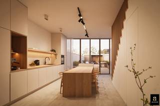 In een rustige residentiële straat in Oud-Knokke wordt momenteel de kustwoning DUNES gerealiseerd. Het ontwerp vertrekt vanuit het idee om...