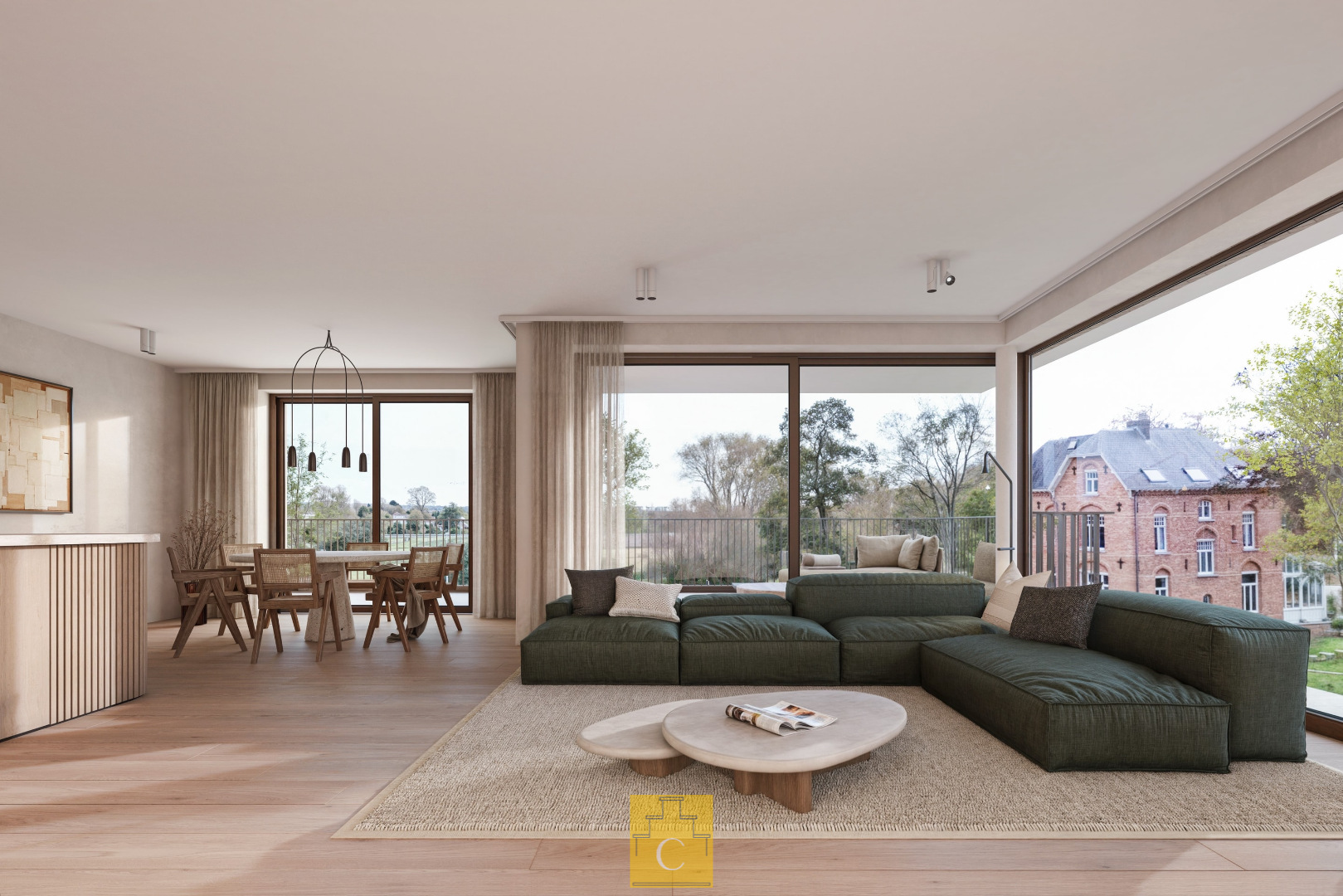 Nieuwbouwappartement met 2 slaapkamers en ruim terras - foto 2