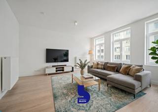 Uniek en uitzonderlijk ruim duplexappartement (152 m²) gelegen in een kleinschalige, klassevolle residentie in een volledig gerestaureerd en...