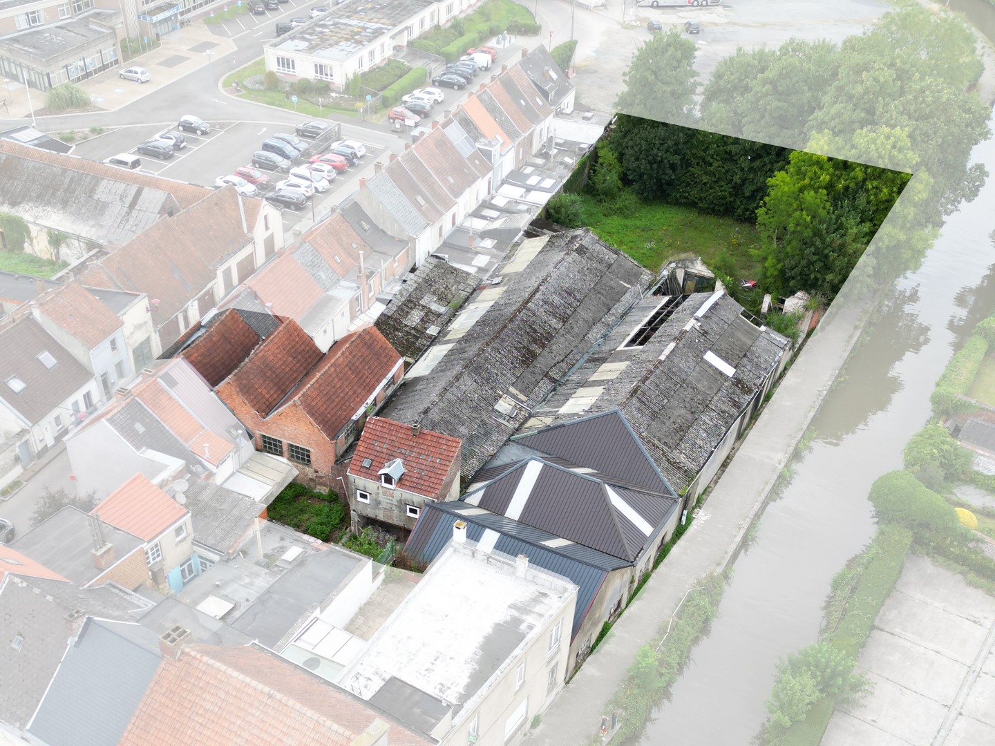 Te koop, bruisende projectsite met uitzicht op de Dender en tal van ontwikkelingsmogelijkheden - foto 4