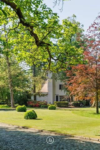 Verborgen achter een indrukwekkende oprijlaan ontvouwt zich het Domein van Lachenen: een charmante villa uit de jaren ‘60, voorzien van...