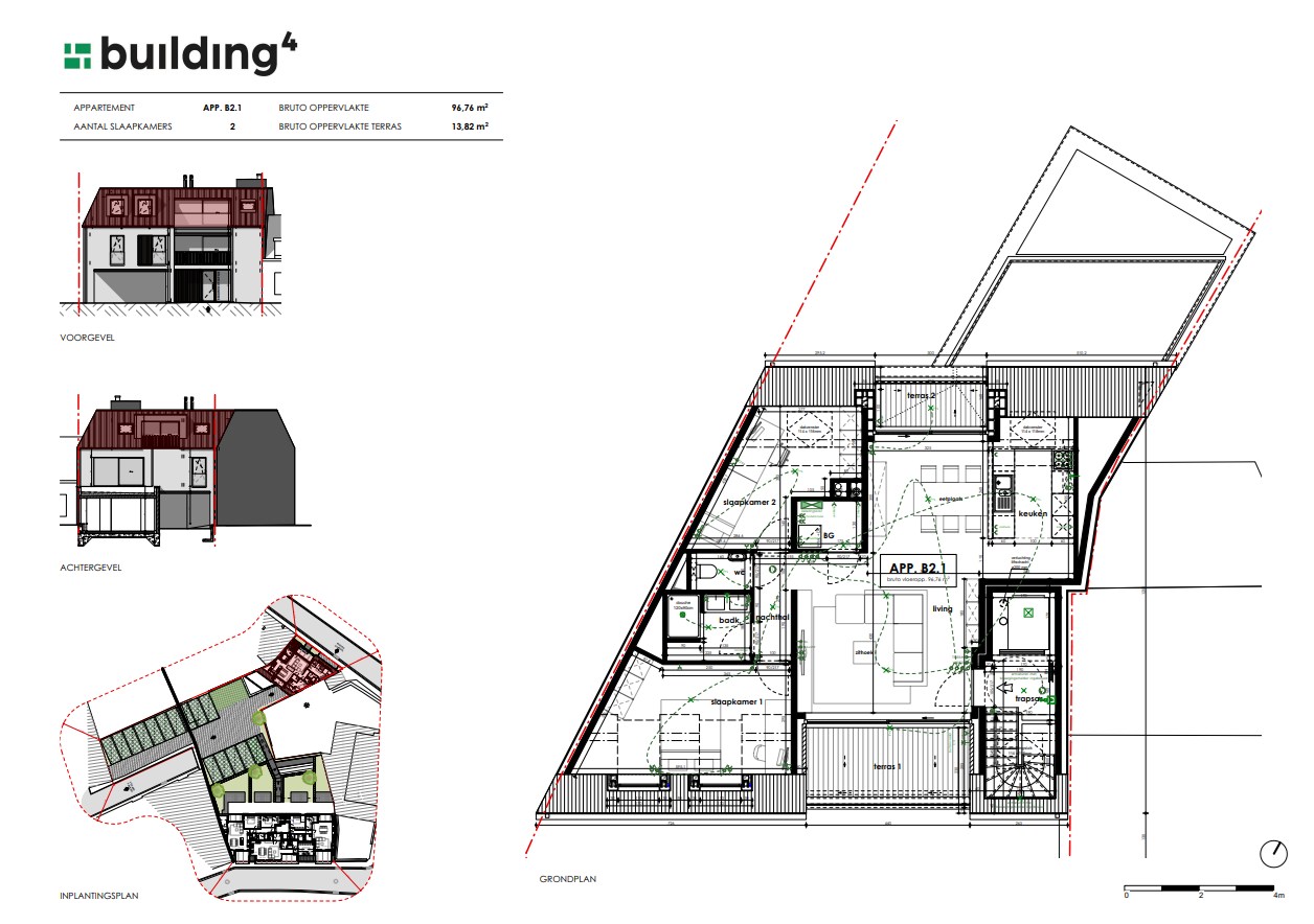 Appartement à vendre à Meulebeke avec 2 chambres - photo 2