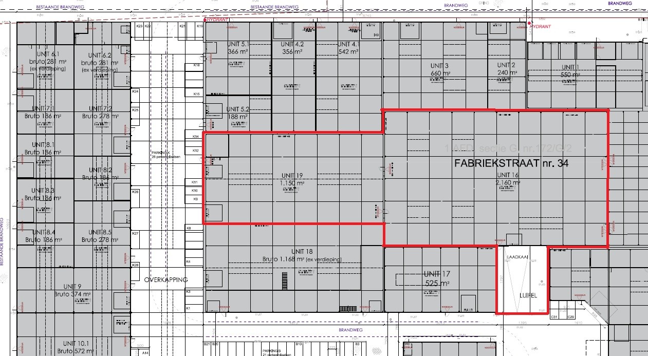 Bedrijfshal Te Huur met een oppervlakte van bijna 3500 m² - foto 2