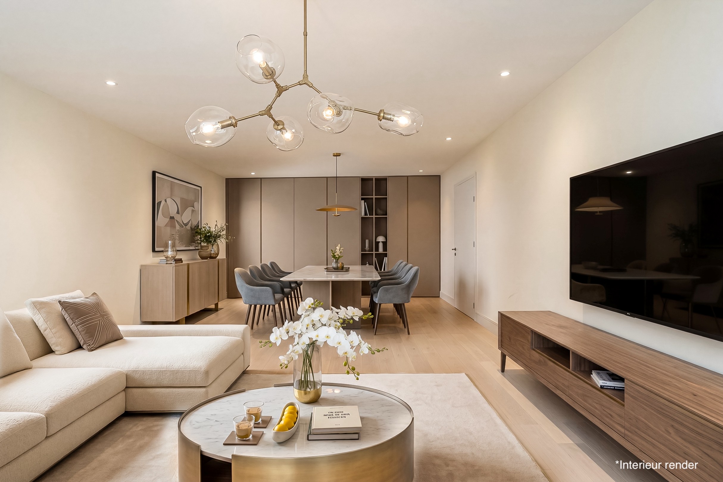 Appartement met 2 slaapkamers en terras op toplocatie aan het Leopoldplein in Hasselt – optionele staanplaatsen beschikbaar - foto 4