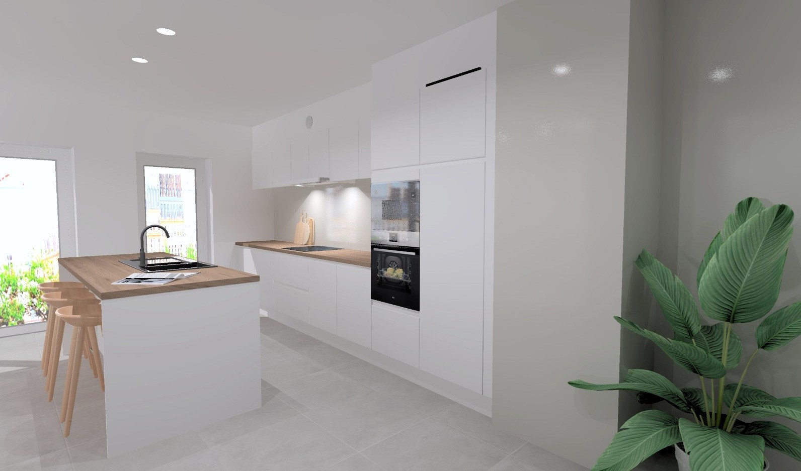 2e VERDIEP - Nieuwbouw PENTHOUSE - 2 terrassen &amp; 2 grote kamers ! - foto 4