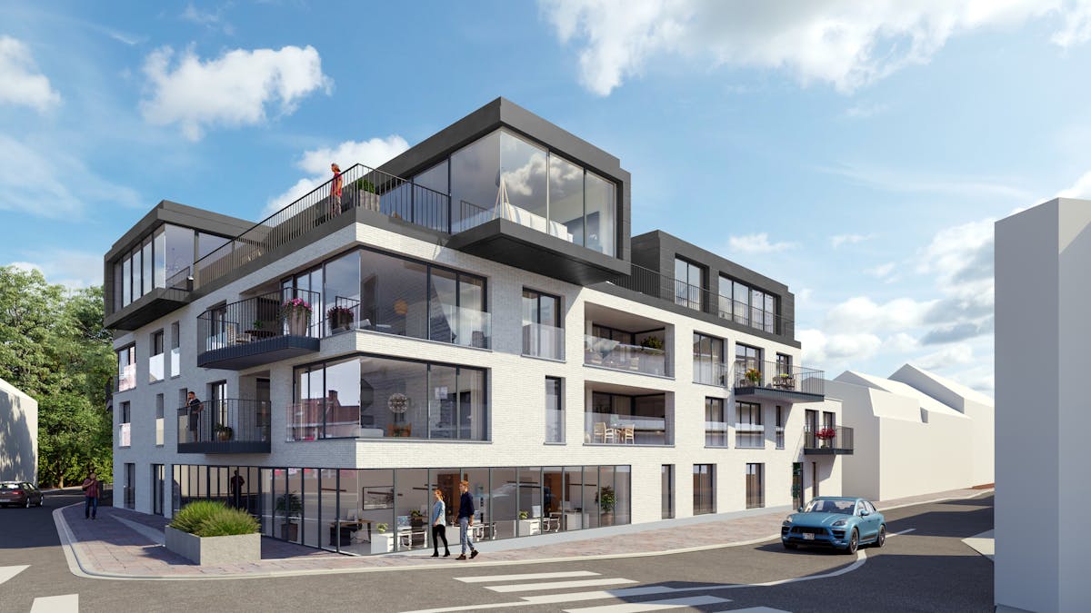 Local commercial (nouveau bâtiment) à vendre dans le projet Sint-Amandus à Zwevegem - photo 2