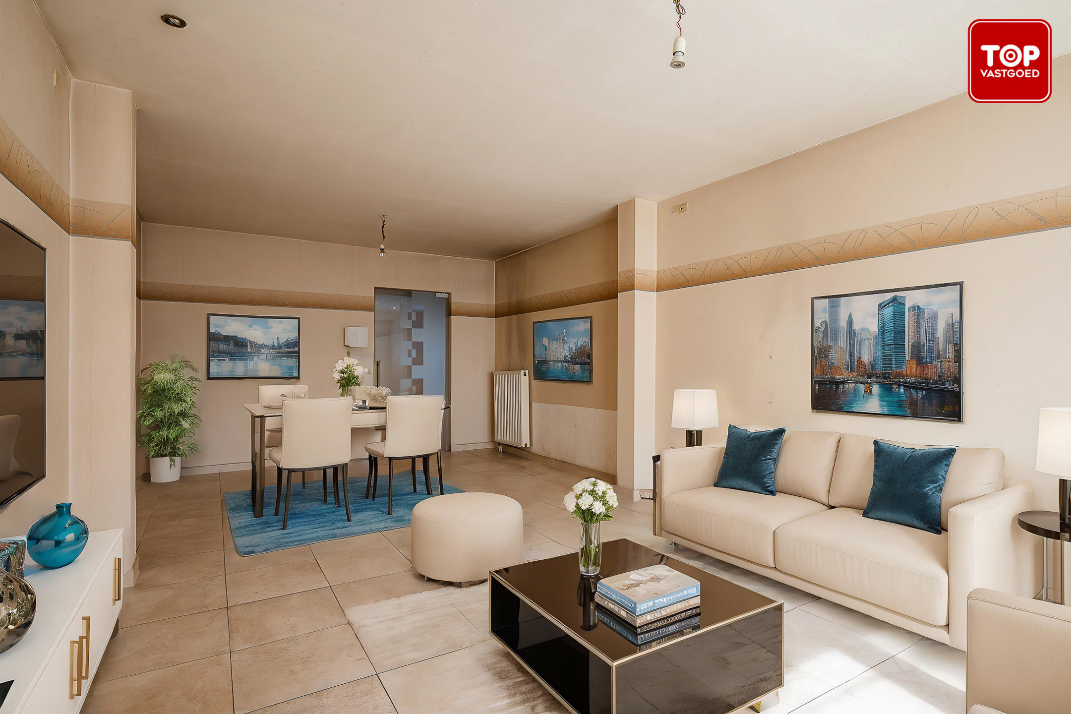 Zeer groot duplex appartement met garage. - foto 5