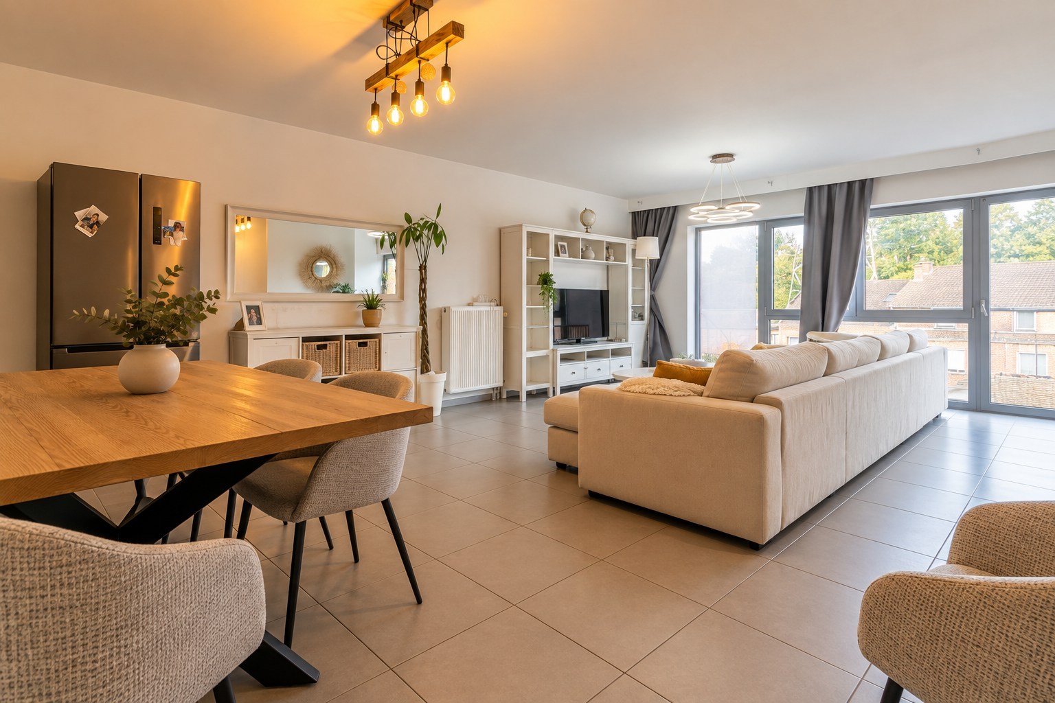 INSTAPKLAAR APP MET 2 SLAAPKAMERS, TERRAS & GARAGE ! - foto 4