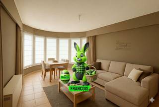 In het hart van Roeselare vind je dit prachtig onderhouden appartement met twee slaapkamers en een ruim, zonovergoten terras. Het appartement...