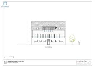 PROJECTGROND VOOR OPEN BEBOUWING OF 2 HOB OF PROJECT GARAGECOMPLEX OF OPEN BEBOUWING Project 2 half open bebouwingen of open bebouwing te...