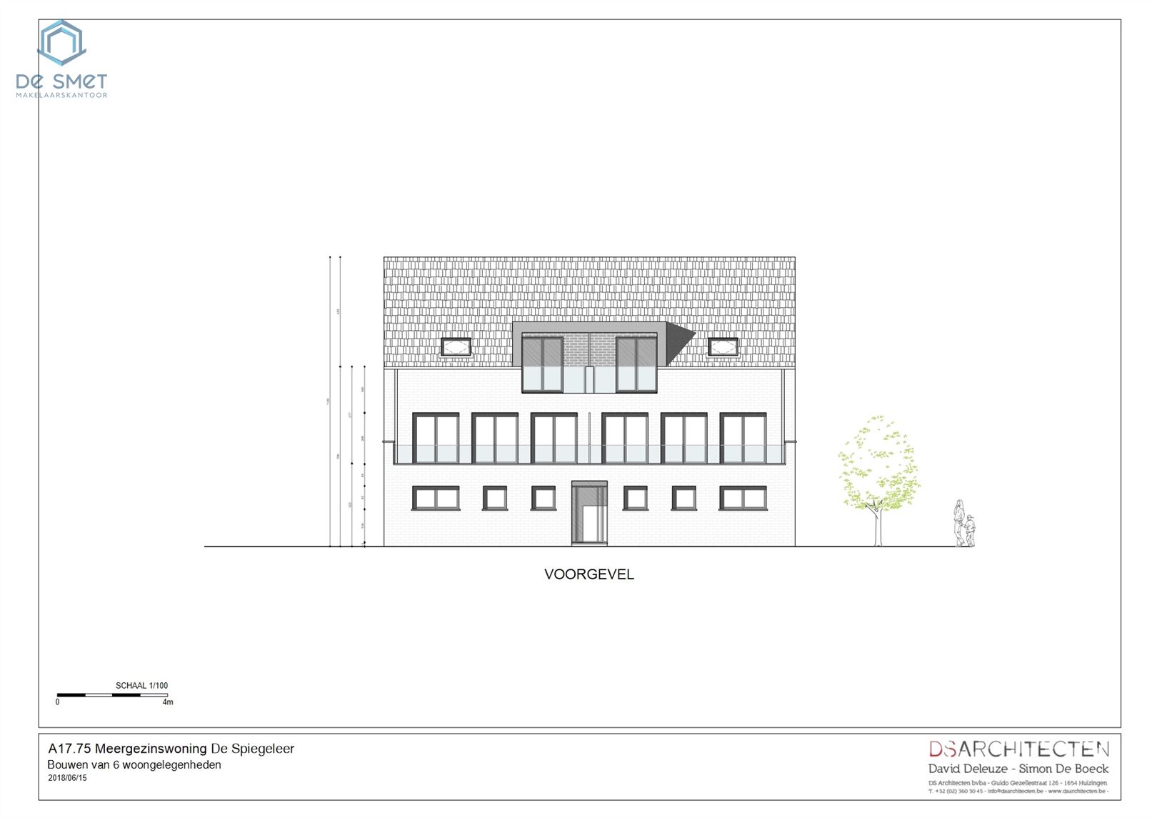 PROJECTGROND VOOR  OPEN BEBOUWING OF 2 HOB OF PROJECT GARAGECOMPLEX OF OPEN BEBOUWING - foto 2