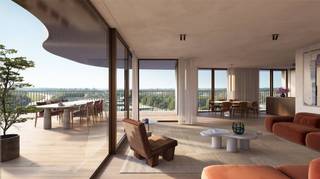 Dit project combineert iconische architectuur met een toplocatie aan de oevers van de Leie, op wandelafstand van het bruisende centrum van Kortrijk. <br />EVER Tower One staat voor wonen in een groene omgeving met zicht op water en de stad, gecombineerd met alle stedelijke voorzieningen binnen handbereik. De perfecte balans tussen rust en dynamiek.<br /><br />Het appartement beschikt over 3 slaapkamers, ruime woonvolumes en excellente lichtinval, ontworpen met focus op comfort en kwaliteit. De royale buitenruimte vormt een natuurlijke verlenging van de woonruimt, ideaal voor ontspannen momenten en outdoor living.<br /><br />Bijkomend is er de mogelijkheid om een ondergrondse garagebox en aparte kelderberging aan te kopen.<br /><br />Wens je meer informatie over dit project? <br />Neem contact op met ons kantoor - 056 22 55 66 - kortrijk@dewaele.com