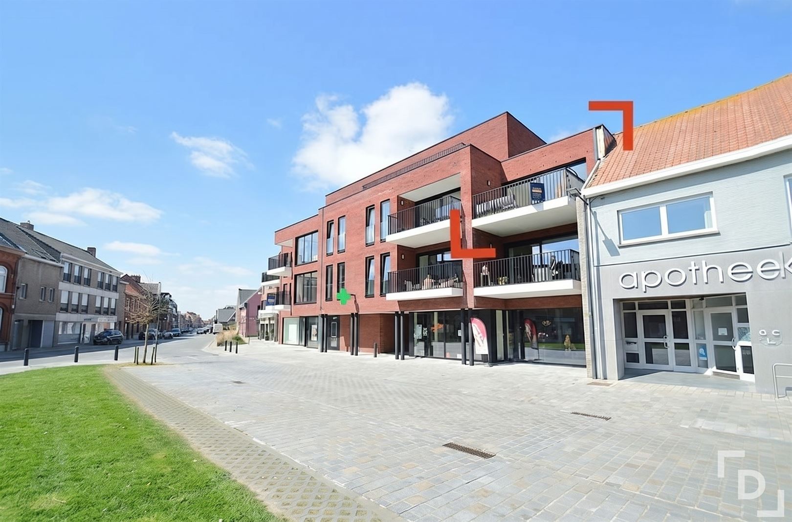 Energiezuinig en ruim nieuwbouwappartement te huur in centrum Langemark! - foto 1