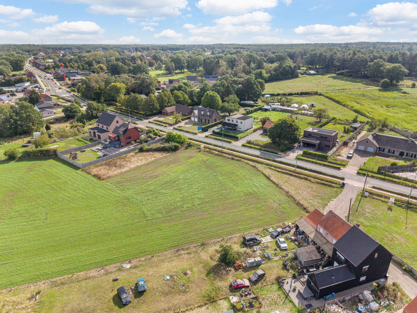Bouwgrond voor open bebouwing met perceel weiland( 2.460m²) - foto 5