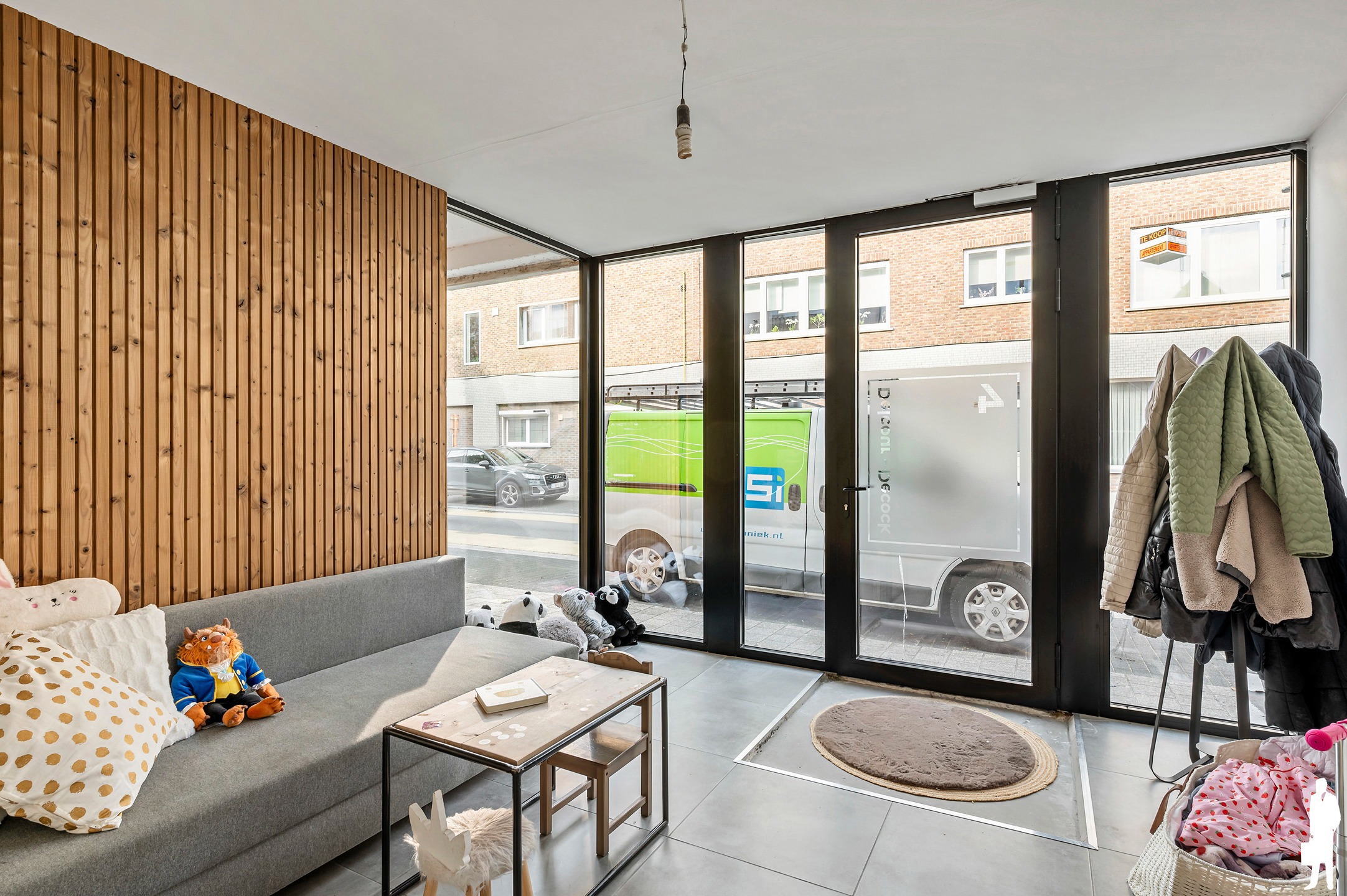 Woning of duplex met handels gelijkvloers in centrum Kessel. - foto 4