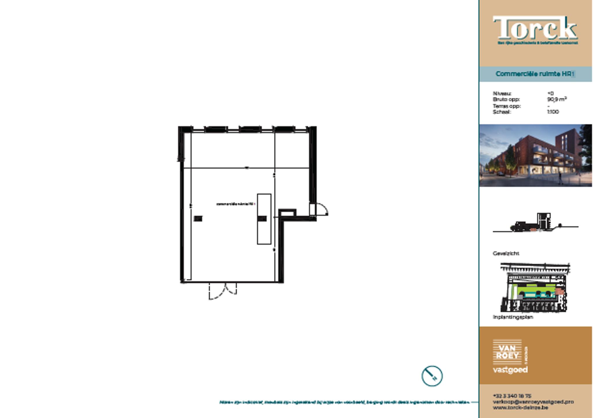 Commercial à vendre à Deinze - photo 1