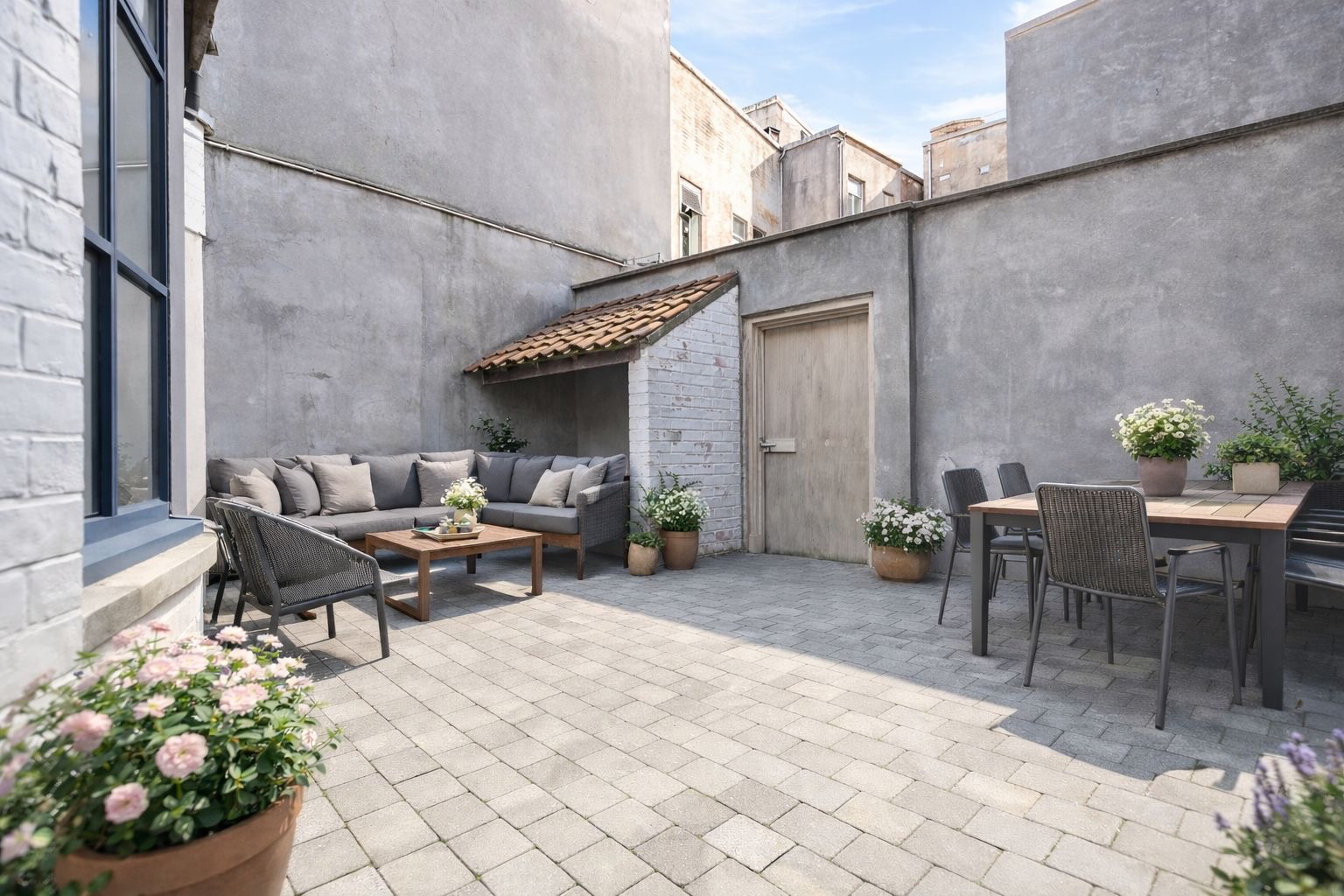 Centraal gelegen handelspand met terras, gar en stadstuin voor 445.000 EUR - foto 3