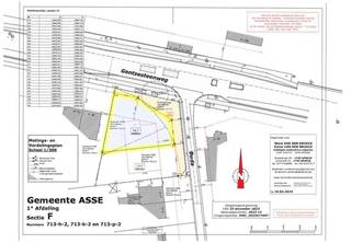 Immo DAVID propose : un terrain à bâtir stratégiquement situé (triangle Alost/Dendermonde/Bruxelles) pour une maison trois façades situé à l'angle...