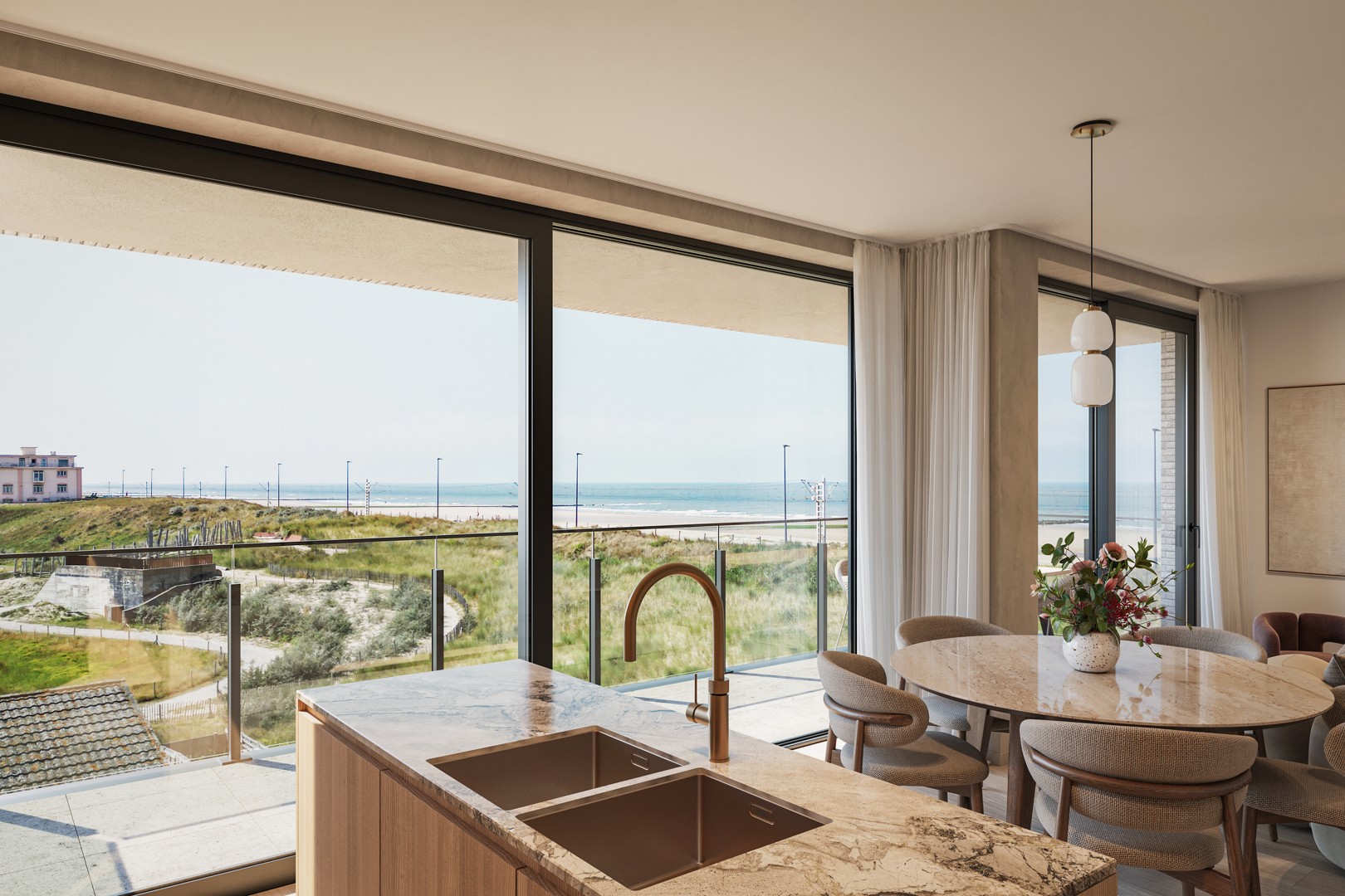 Appartement te koop in Oostende met 1 slaapkamer - foto 1