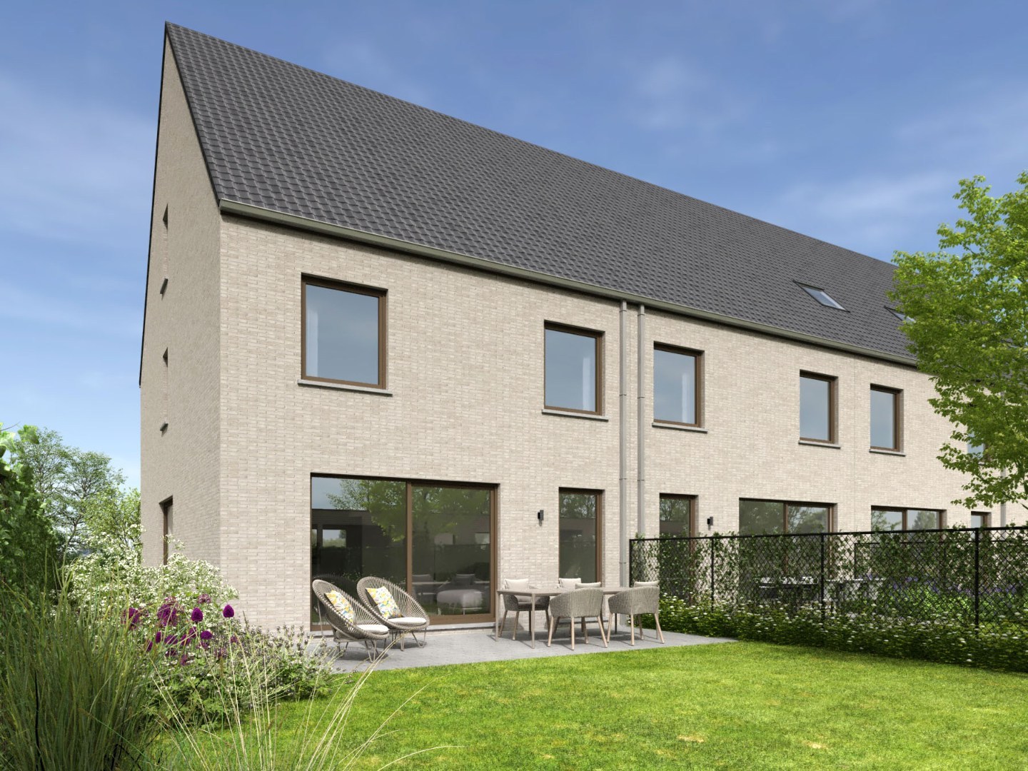 LENTEACTIE !!Ruime GBB nieuwbouwwoning met 3 slpks ( of meer ), terras en tuin! - foto 5
